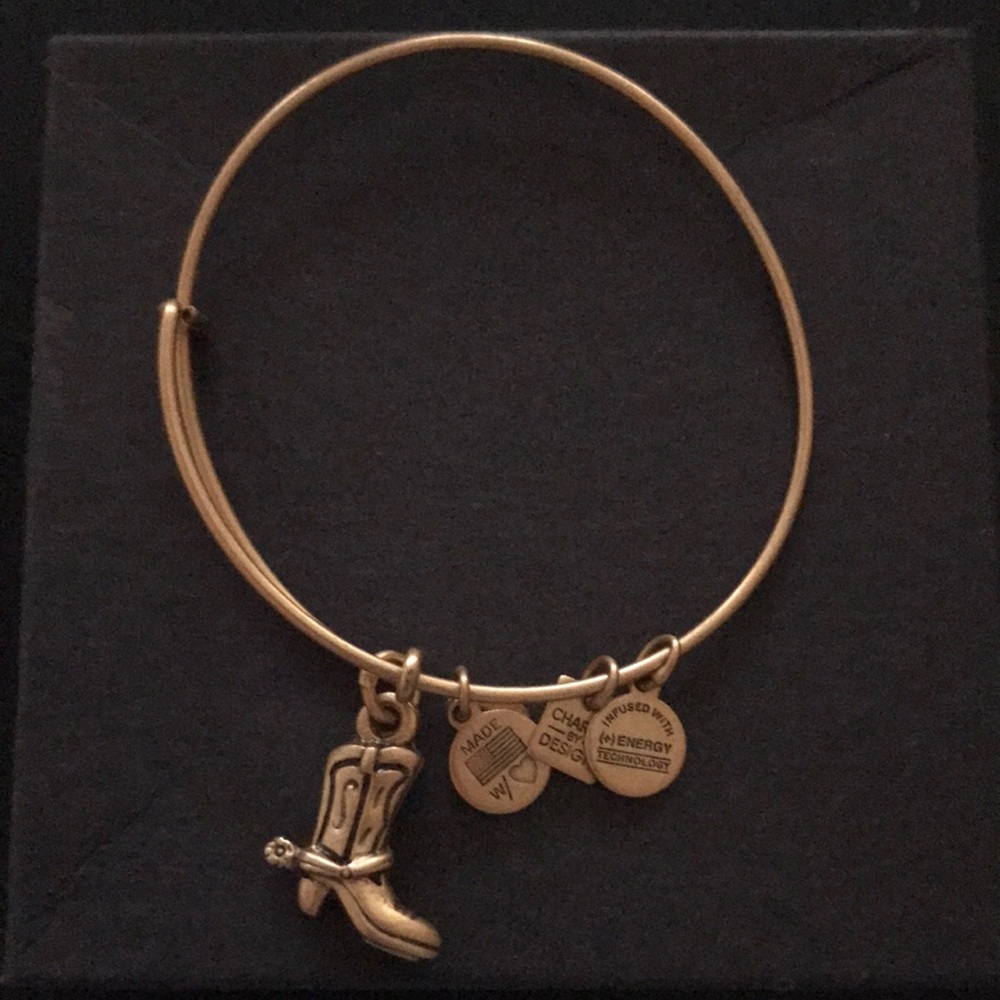 Alex And Ani Cowboy Boot Bracelet